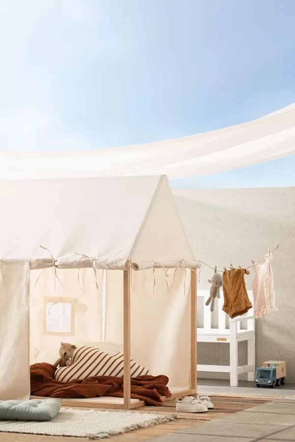 Play house tent off white 3