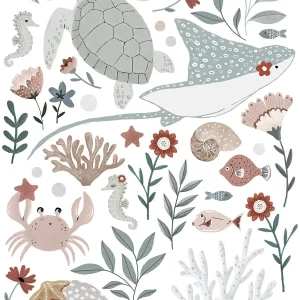 Sticker de Parede Ocean Dream Animals