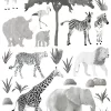 Sticker de Parede Wild Animals