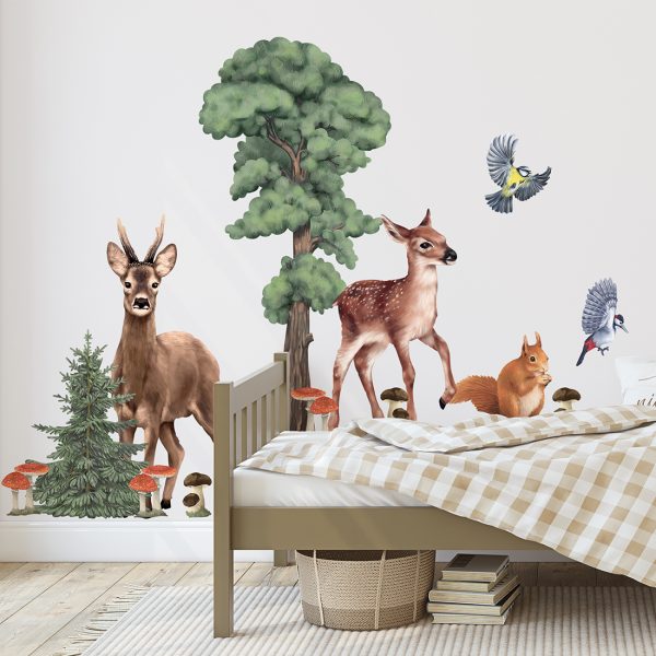 Wall Stickers Forest Animals II