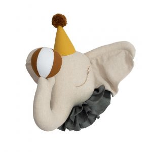 Circu Elephant with Yellow Hat