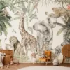 Mural Safari Animals