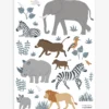 Stickers de Parede Savana Tanzania