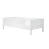 DayBed White with Safety Rail